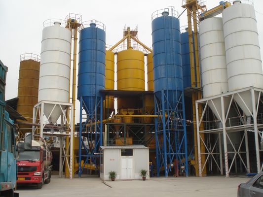 چین کامل دستگاه تولید ملات خشک مخلوط 30t / H با سیستم جمع آوری گرد و غبار تامین کننده